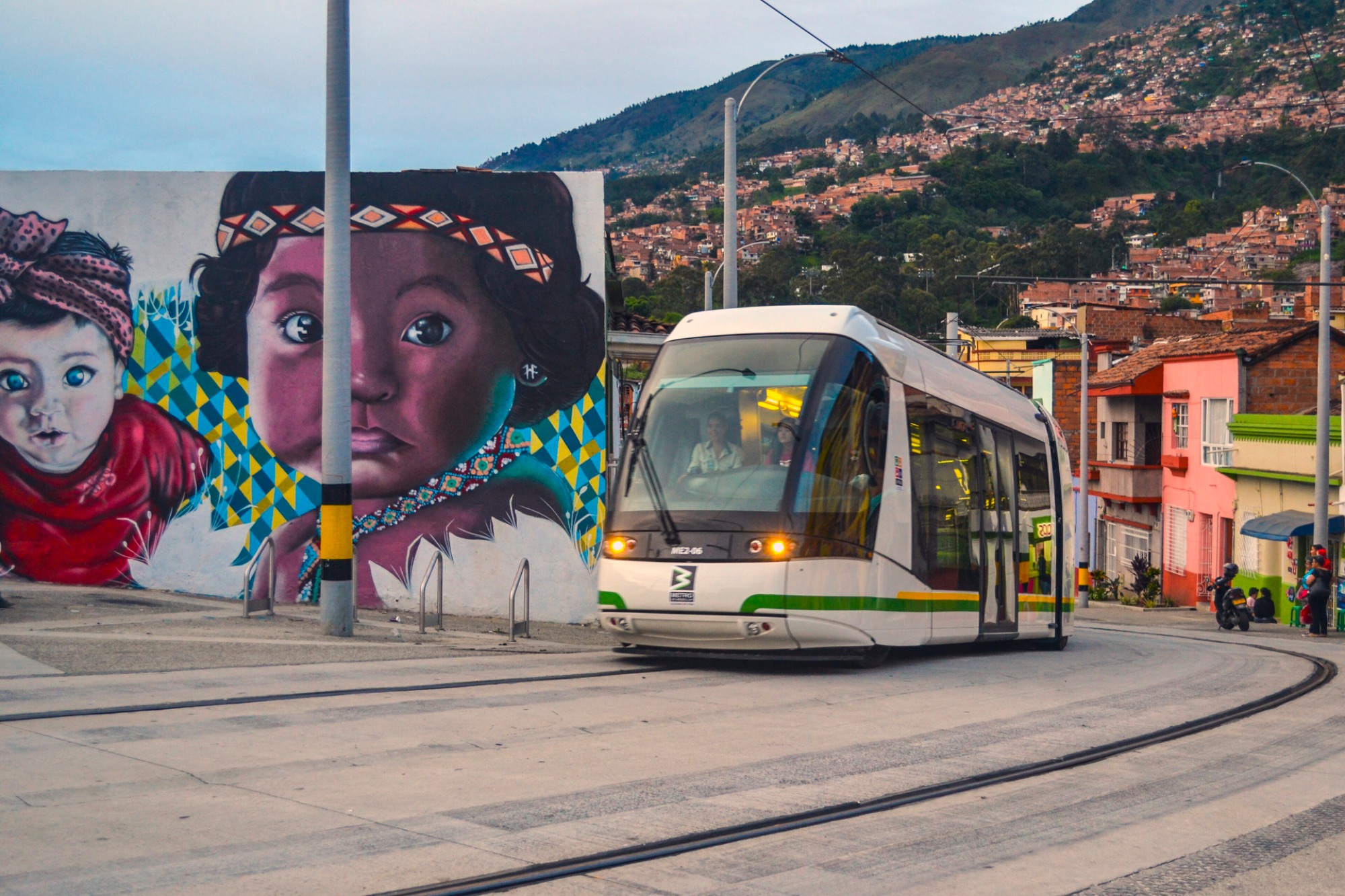 Hillside Rubber Tire Tram