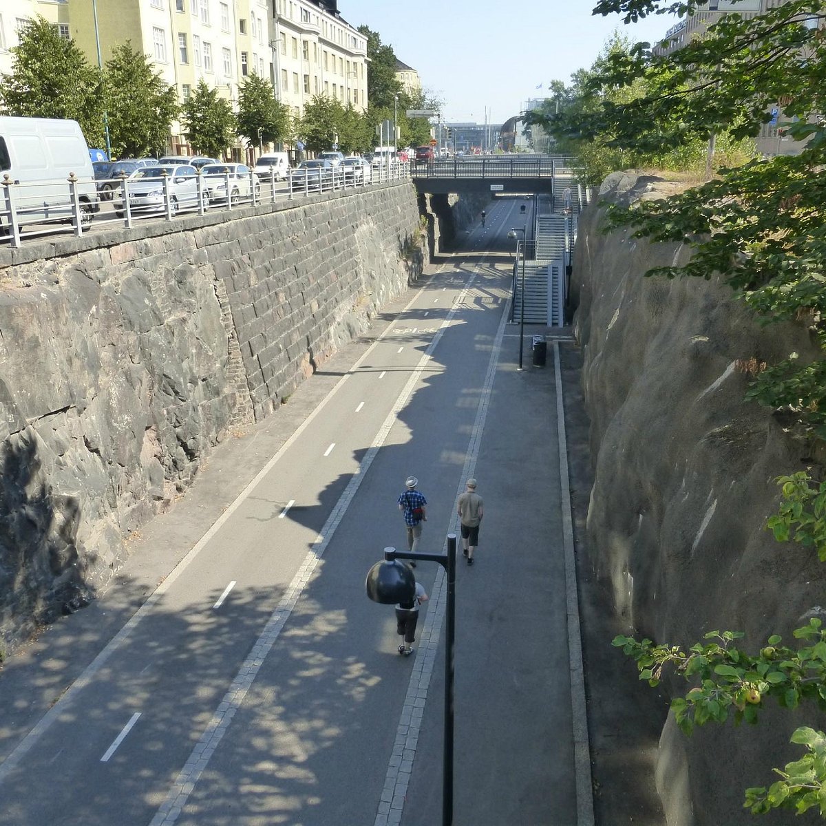 Baana, Helsinki’s rail-cut cycling shortcut