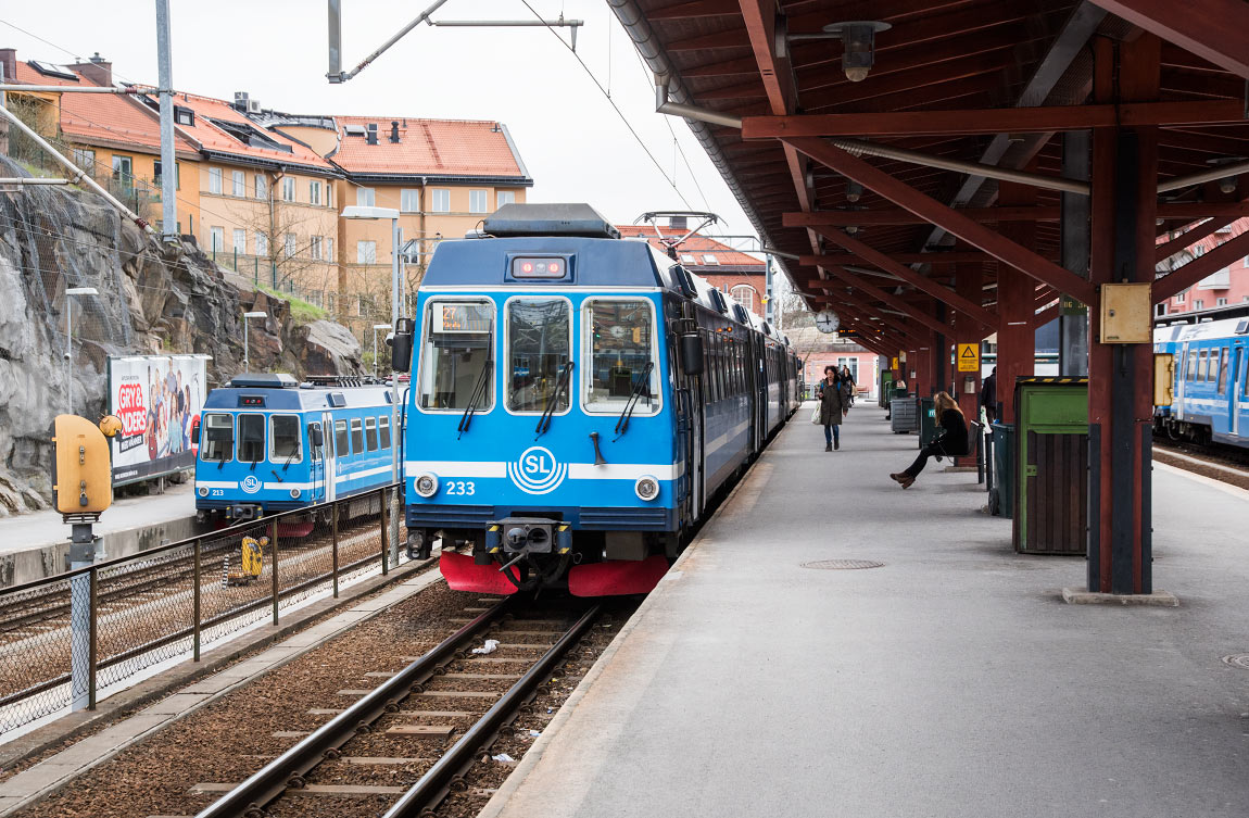 Stockholms Östra, Roslagsbanan