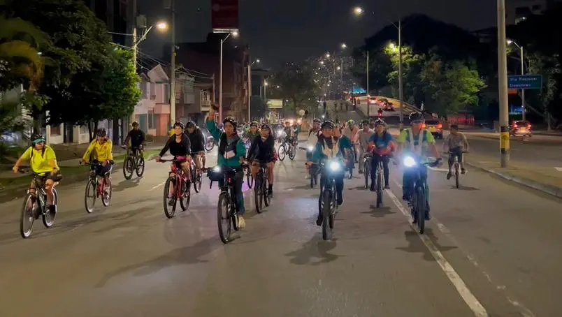 Medellín’s night Ciclovía