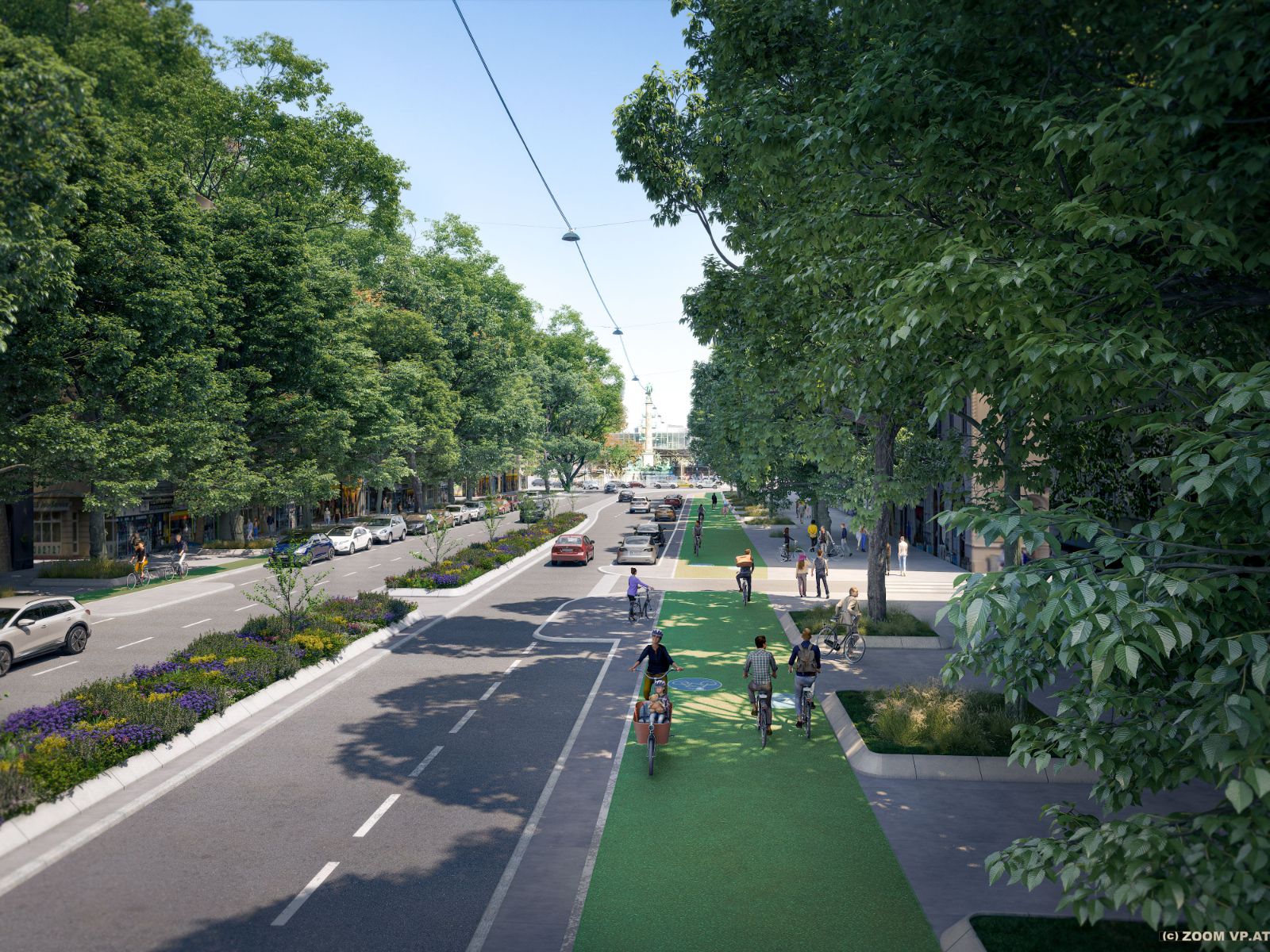 Praterstraße Mega Cycle Highway