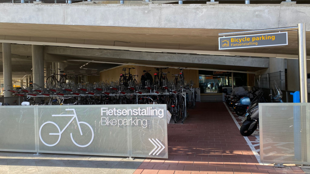 Fietsenstalling Eindhoven Airport