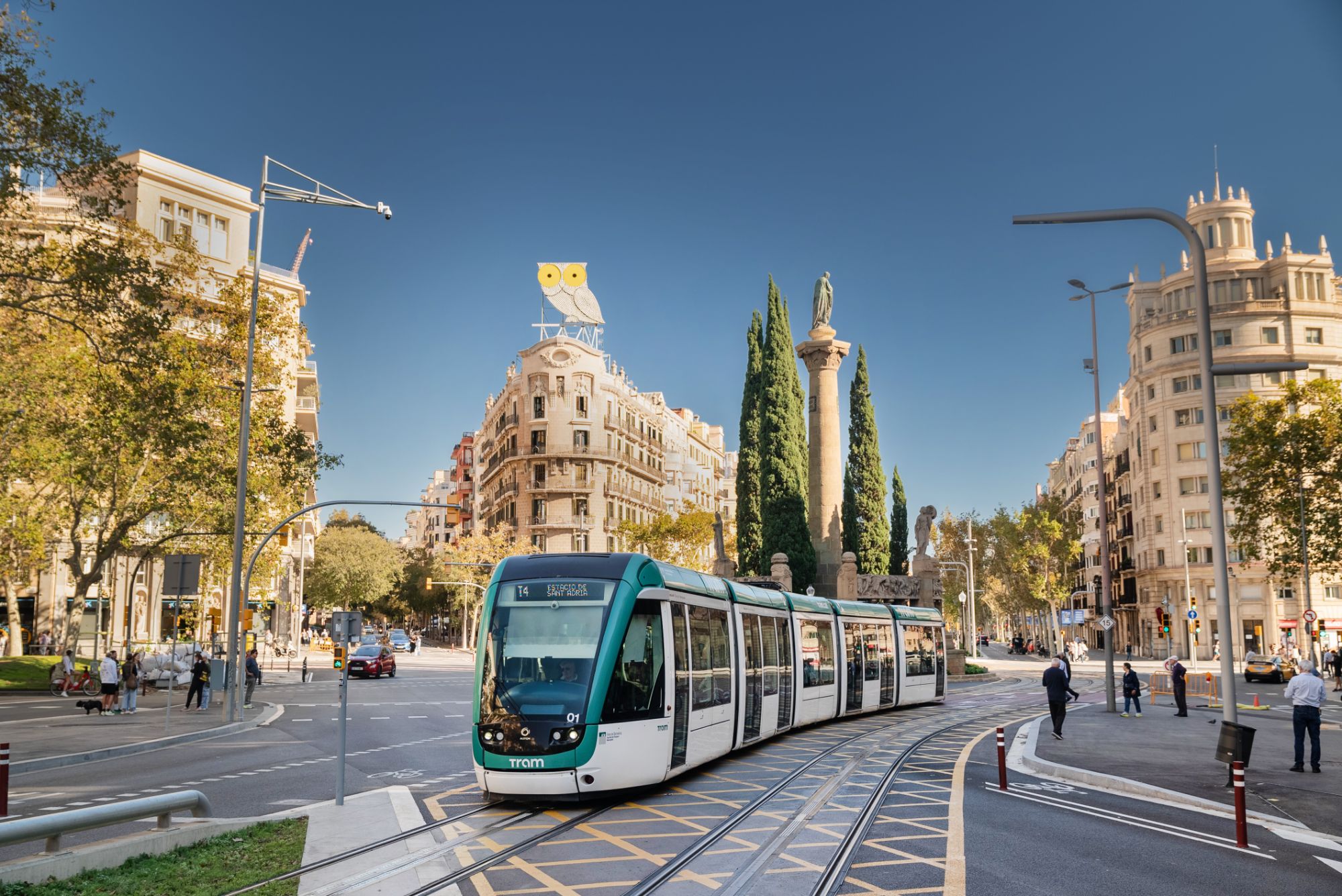 Catanary Free Tram BCN