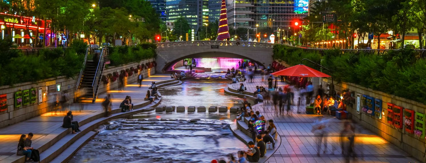 Cheonggyecheon Stream recovering